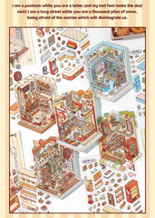 Food Set DIY 3D Sticker Collection — Cute Miniature Food Scenes