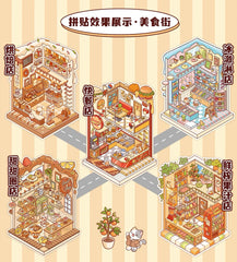 Food Set DIY 3D Sticker Collection — Cute Miniature Food Scenes