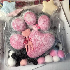 Black Pink The Biggest 1.76 Pounds Of Big Cat Paw Squishy