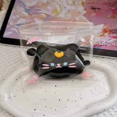 Black White Sailor Moon Luna Cat Squishy