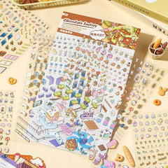 Fairyland Factory DIY 3D Scene Stickers — 2 Cute Miniature Fantasy Scenes
