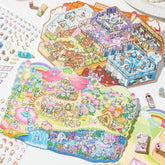 Fairyland Factory DIY 3D Scene Stickers — 2 Cute Miniature Fantasy Scenes