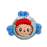 Hangyodon Labubu Taba Squishy(15-Day Lead Time For Hand-Painted Products)