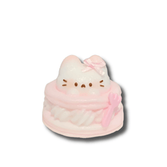 Squishy de gatito con tarta de panqueques