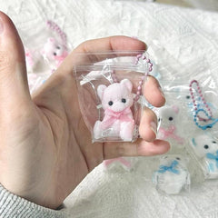 Pink2  Pendant Mini Bear Squishy
