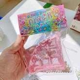 PinkCrystalwafflesMochiSquishy