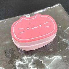 Pink Cheese Cat Squishy