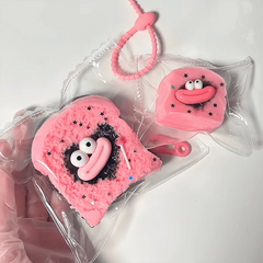 Pink Hangyodon Toast Bread Squishy