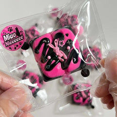 Pink Square Bread Squishy