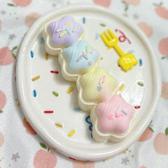 Rainbow Star Strip Bread Squishy