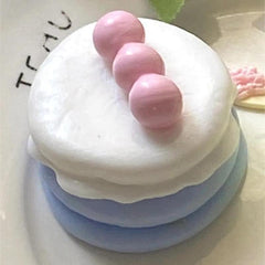 Strawberry Sea Salt Milk Souffle Cake Squishy