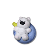 Squishy nadando en West Highland