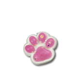 Squishy con forma de pata de gato en el agua