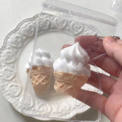 White Ice Cream Squishy