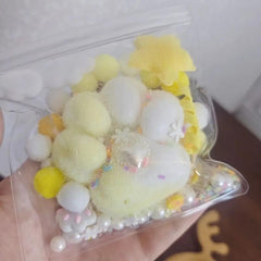 Yellowish White Water Feels Cat Paw Squishy