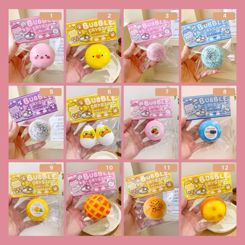 [Summer Sale] Mochi Squishy Specials(Complimentary keychains)