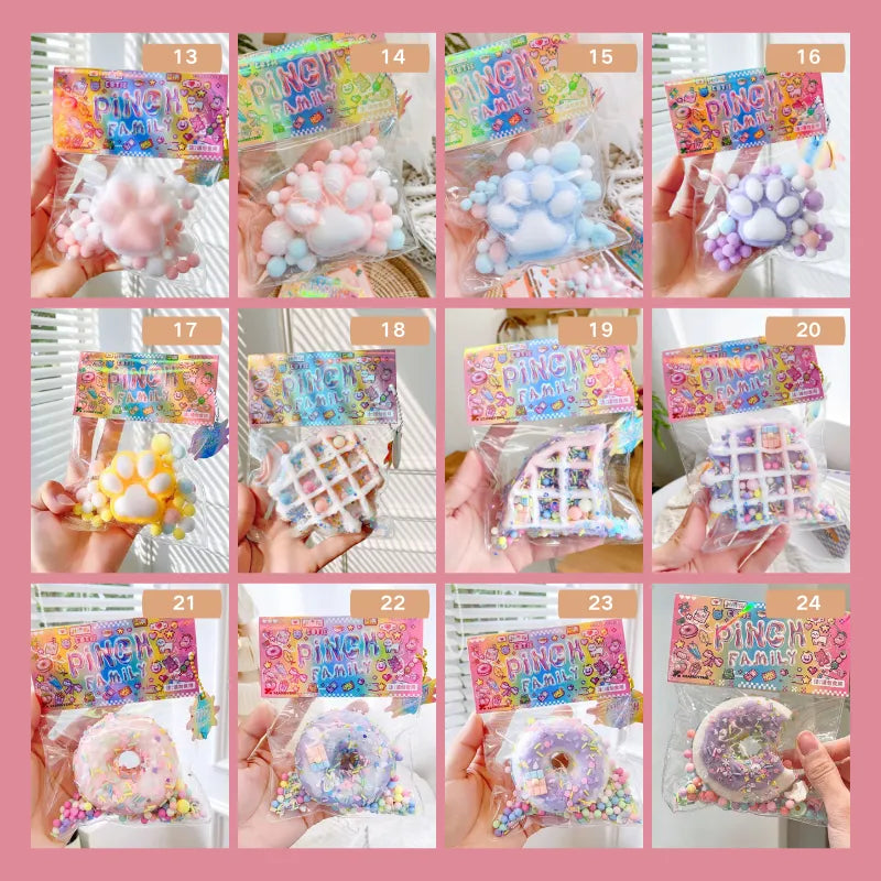 [Oferta de verano] Ofertas especiales de Mochi Squishy (Llaveros de cortesía)