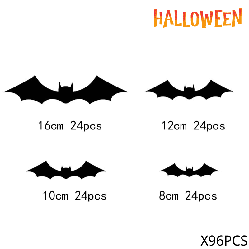 (Halloween) Decorations Bat Stickers