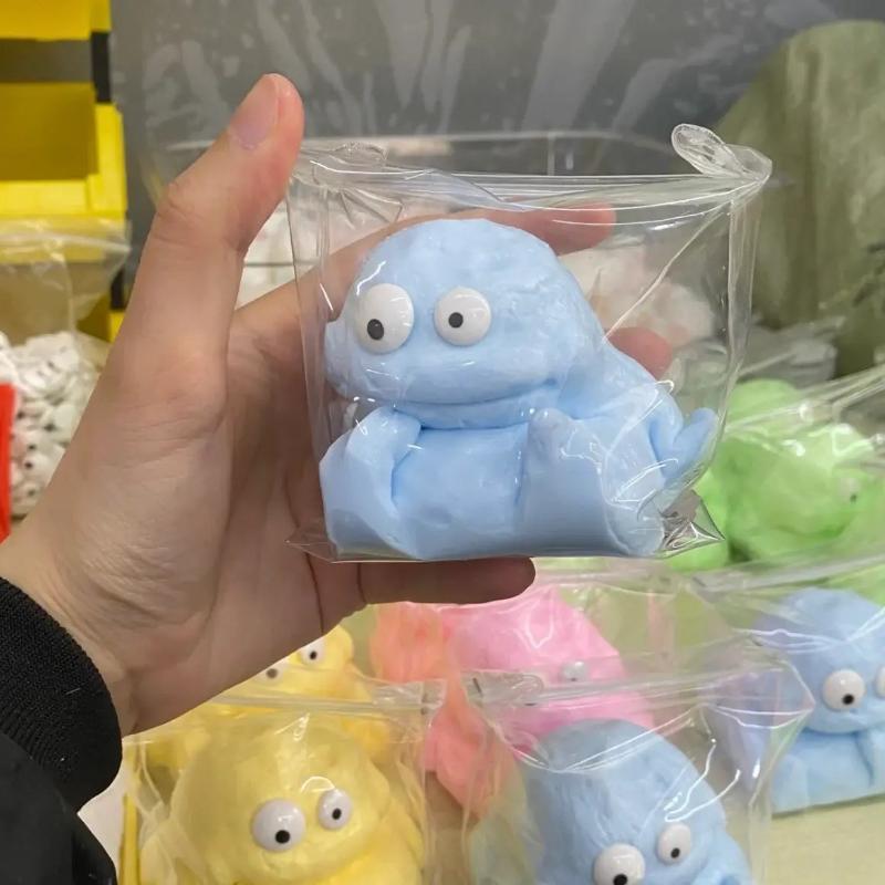 Blue Ugly Monster Squishy