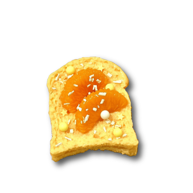 Butter Orange Toast Squishy