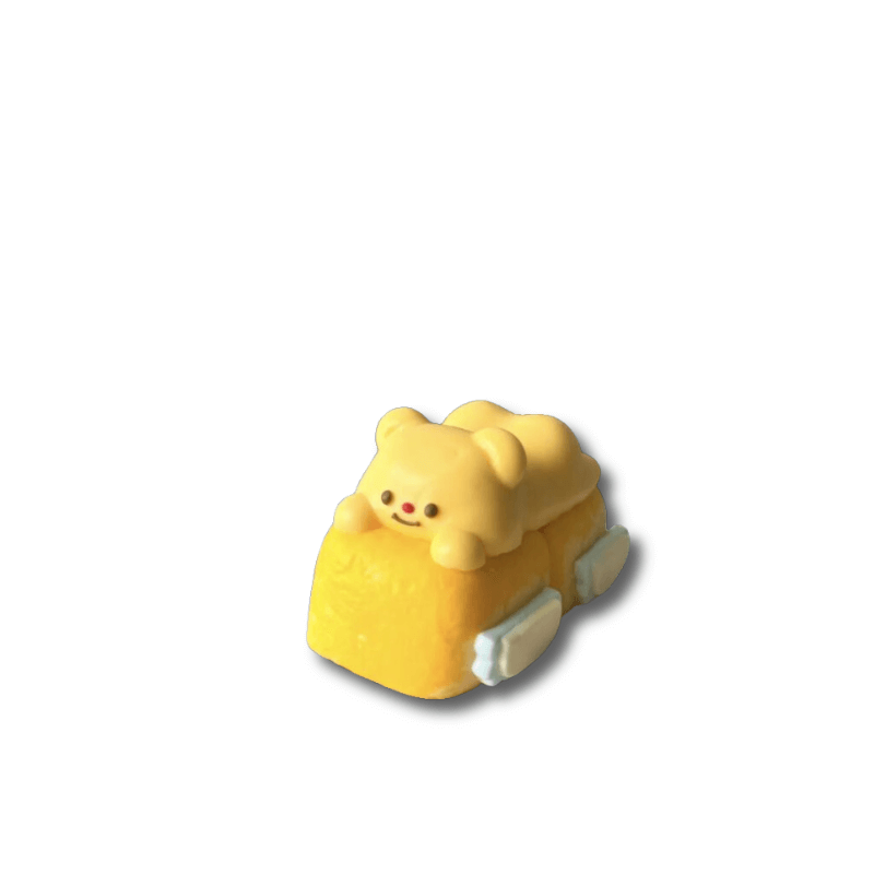 Buttered Bear Bread Squishy