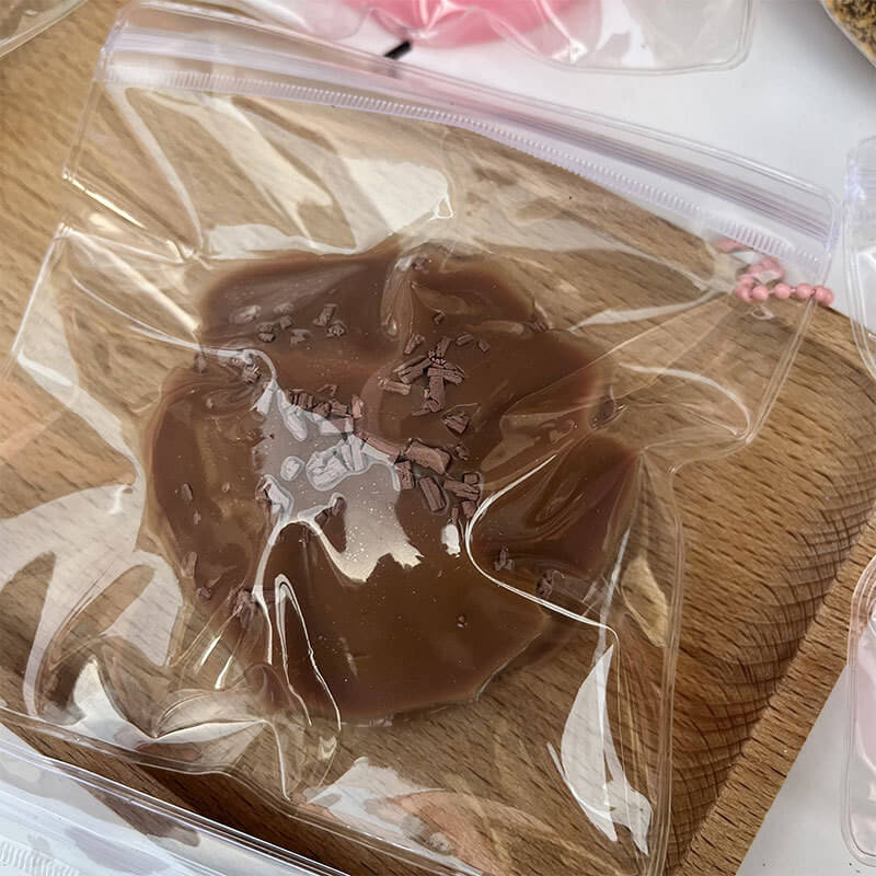 Chocolate Daifuku Mochi Squishy