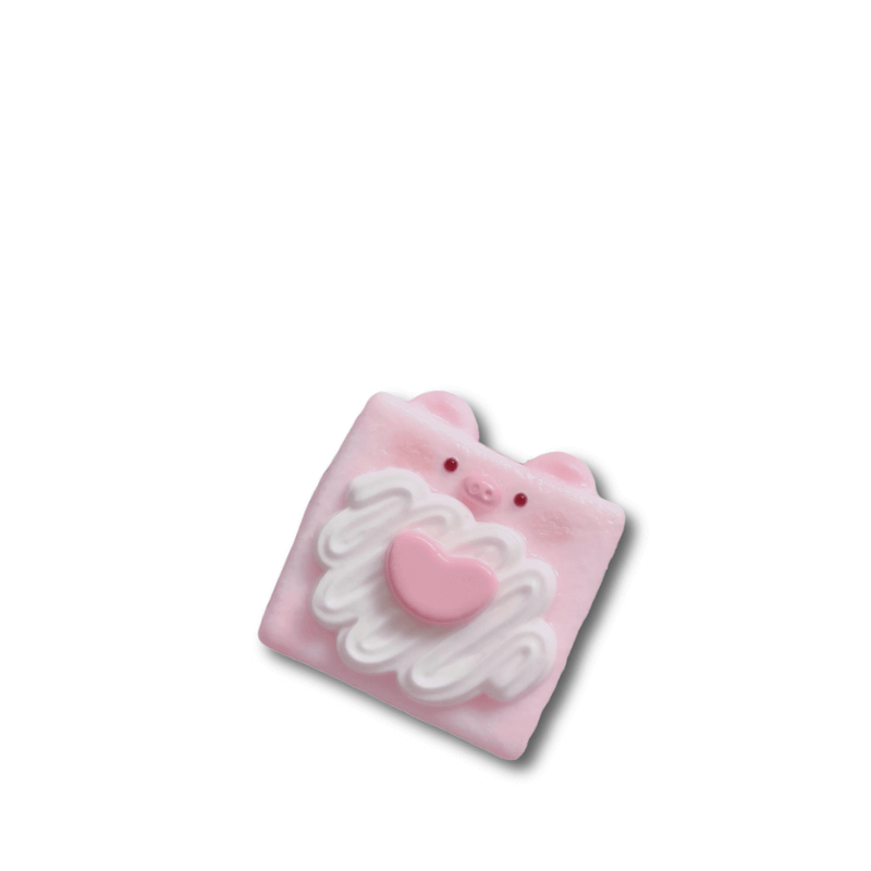 Cube Toast Pigs Squishy