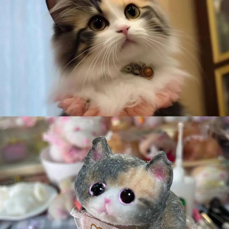 Custom Cute Little Cat Squishy2