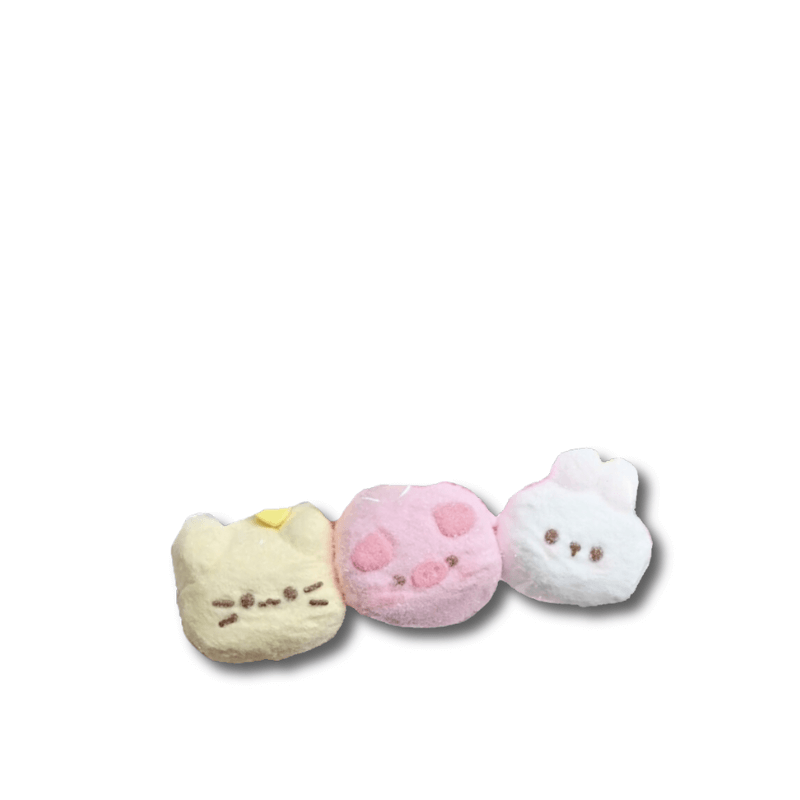 Squishy lindo animal con conchas de leche, gato, cerdo, conejito