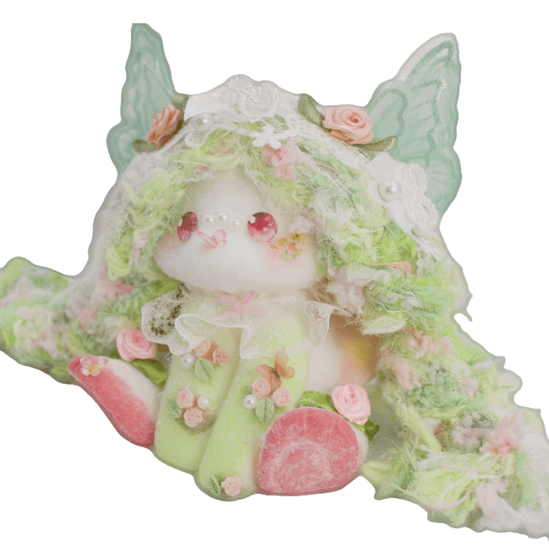 Flowers Bunny Squishy doll