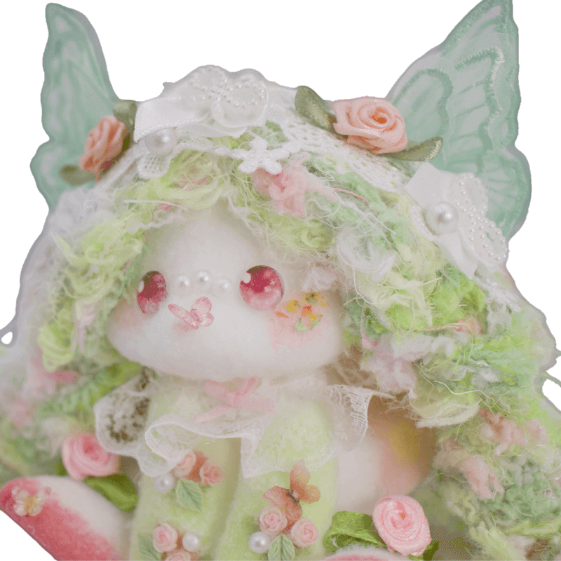 Flowers Bunny Squishy doll