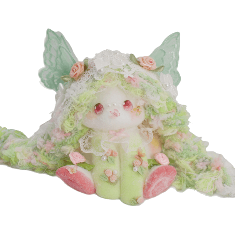 Flowers Bunny Squishy doll