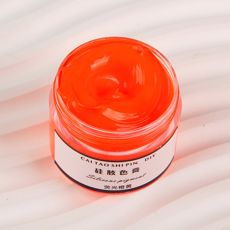 Fluorescent Orange  0.066 LBS/To Make Squishy Color Paste