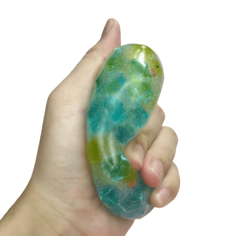 Green Duck Squishy Ball