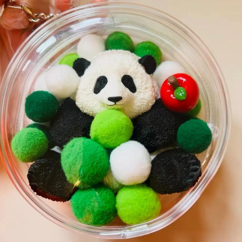 Green Ball Panda Squishy
