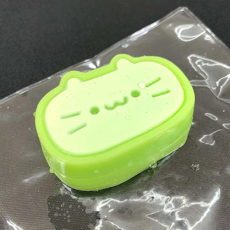 Green Cheese Cat Squishy