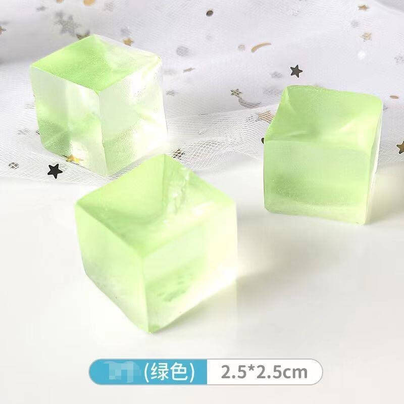 Green Ice Cube Squishy(Four In One)