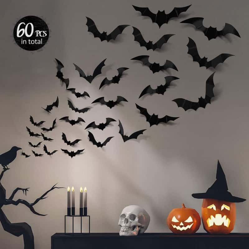 (Halloween) Decorations Bat Stickers