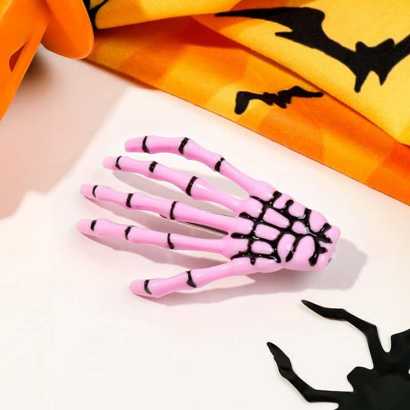 (Halloween) Skeleton Hands Bone Hair Clips（Four in one）