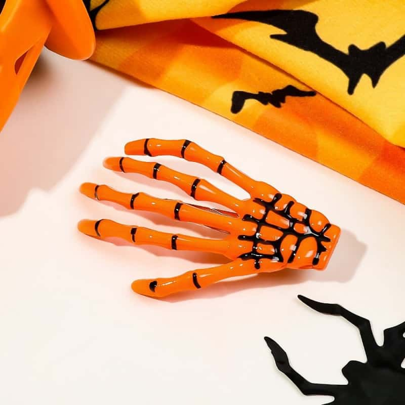 (Halloween) Skeleton Hands Bone Hair Clips（Four in one）