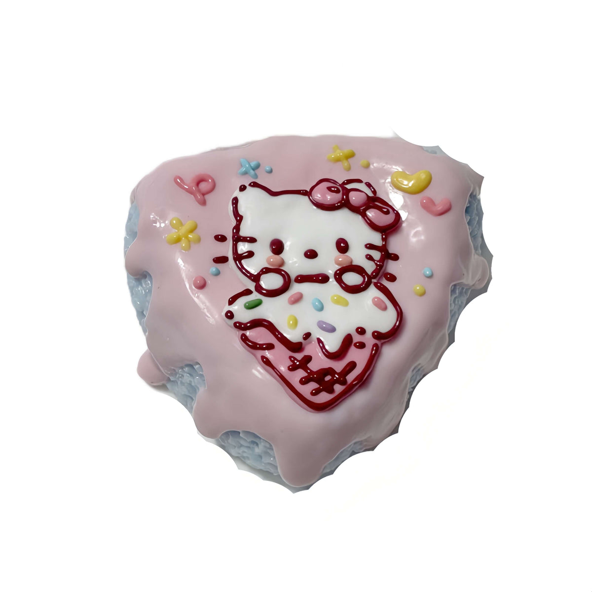 Hand-painted Kitty Triangle Rice Balls Squishy