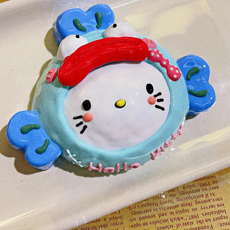 Hangyodon kitty Squishy(15-day lead time for hand-painted products)