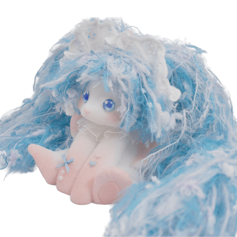 Hatsune Blue Bunny Squishy doll