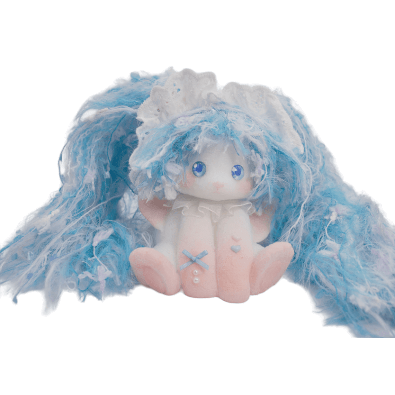 Hatsune Blue Bunny Squishy doll