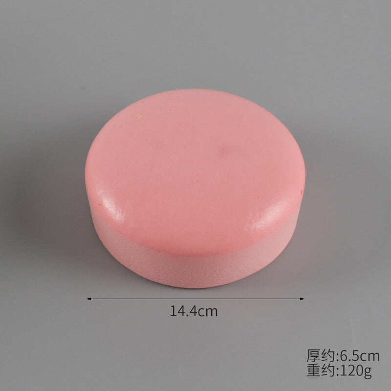 Large Round Pink Colorful Cake Slow Rising Squishies
