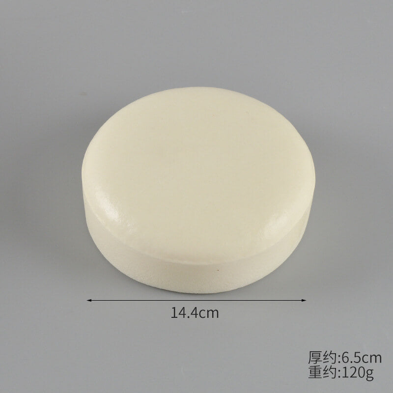 Large Round White Colorful Cake Slow Rising Squishies
