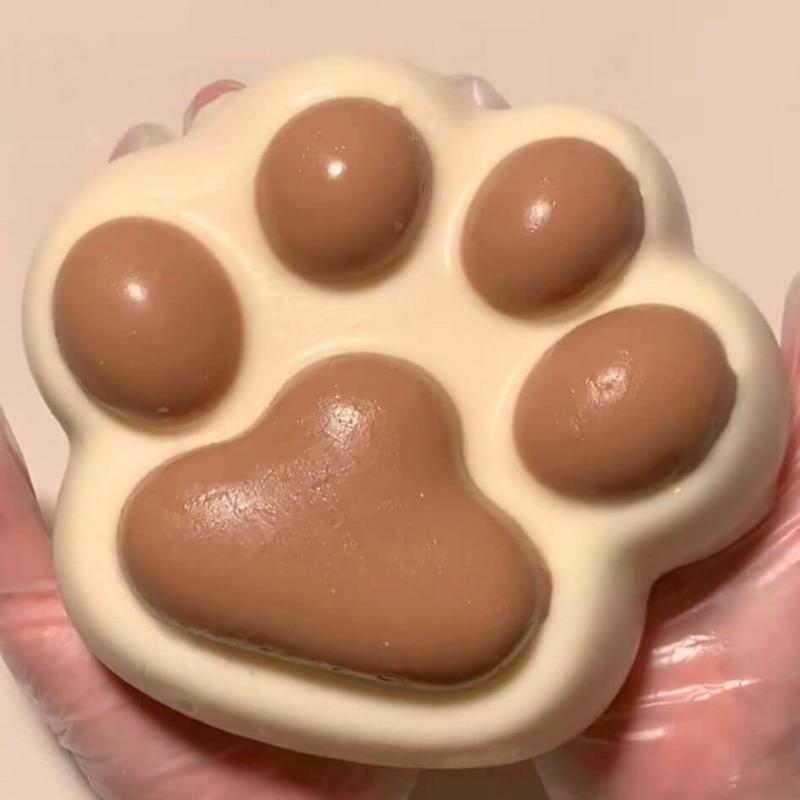 Light Brown The Biggest 1.76 Pounds Of Big Cat Paw Squishy