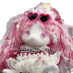 Pink Love Sunglasses For Girls Bunny Squishy doll