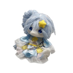 Blue Princess Hanbok Bunny Squishy doll