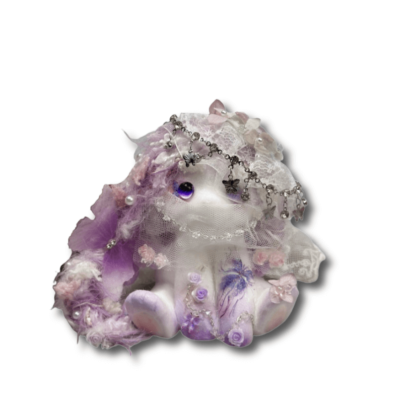 Veil of Mystery Bunny Squishy doll